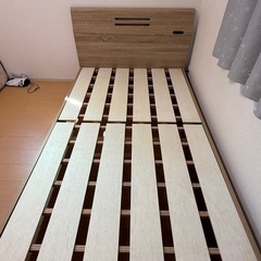 セミダブルベッド＆マットの画像