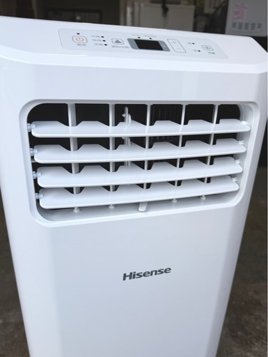 札幌市内配送可 美品 25年製 Hisense ハイセンス スポットエアコン HPAC-22H 冷風/除湿/送風 工事不要