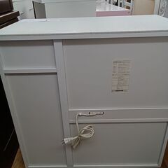★リユースのサカイ水戸店★ YAMAZEN レンジ台 ホワイト H80×D47×W80 クリーニング済み MT5350の画像