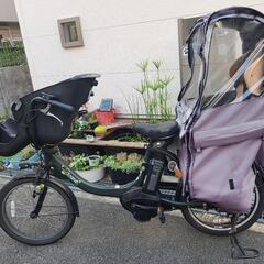 電動自転車　子供乗せ　3人　YAMAHA パス キス ミニ アン 20インチ 3段変速 12.3Ahの画像