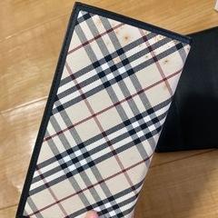 バーバリー ノートカバー 手帳カバーの画像