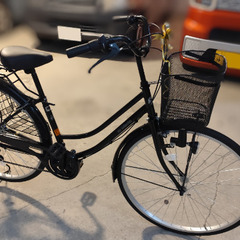 [新品]自転車（試乗のみ） 変速ギア付き27インチの画像