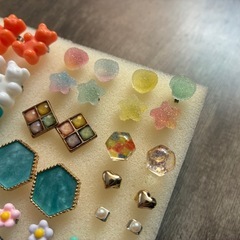 ピアスまとめての画像