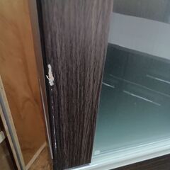 ★リユースのサカイ水戸店★  食器棚 ダークブラウン H178×D39.5×W59 クリーニング済み MT5353の画像