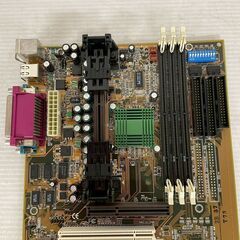 マザーボード ABIT-BF6 基板 intel 自作PC 修理用 パーツ取り ⑤ A0307の画像