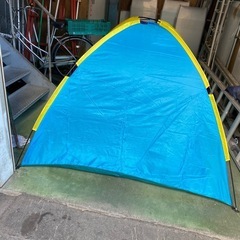 W東○088 アウトドア用　サンシェルター NT-63UV テント 日差し避け BBQの画像