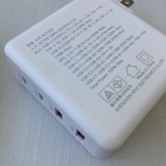 充電器 タイプc 100w PD 急速充電器 4ポート 折りたたみ式プラグ 電源アダプターの画像