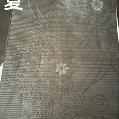 【新品未使用】夏冬用 喪服帯 2本セット 黒帯の画像