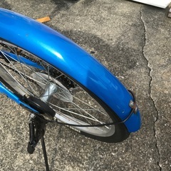 ⭐︎ドリーム2号館 ⭐︎折りたたみ自転車　Folding Bicycle/20インチ/青の画像