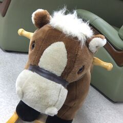 乗用玩具 ロッキングホース ジャンク品 室内遊具 ブラウン系 馬の乗り物 おもちゃ☆ 札幌市 北区 屯田 の画像