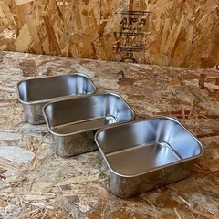 (s7454) AG ステンレス製 深型組バット 1号 3個セット 調理用品 業務用 厨房用品 飲食店 の画像