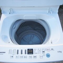 Hisense / ハイセンス  洗濯機　4.5kg HW-E4503  2021年製の画像