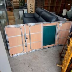 【リサイクルショップどりーむ天保山店】No.4116　アウトドアテーブル　写真参照　お買い得ですよ～🎵　キャンプなどに最適🎵　庭でバーベキューにも🎵の画像