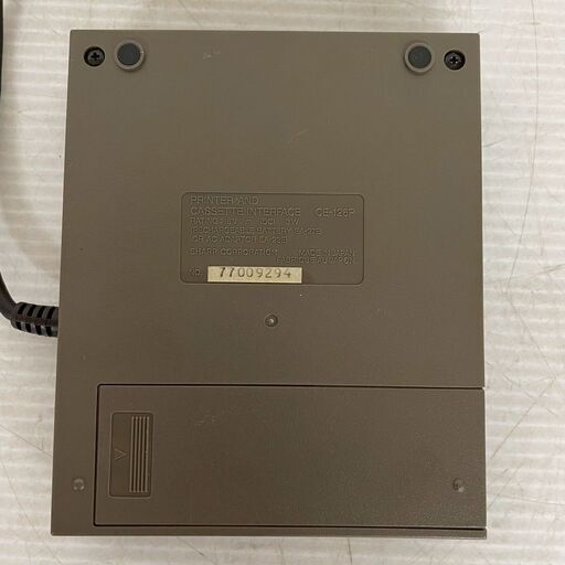 【SHARP】 シャープ CE-126P ポケコン プリンター A0308 SHARP】 シャープ CE-126P ポケコン プリンター カセット
