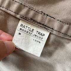 RATTLE TRAP デニムジャケット メンズ  洗練デザインの画像
