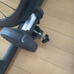 自転車スタンド　ローラー台の画像