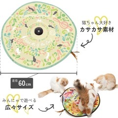 猫壱（necoichi） キャッチ・ミー・イフ・ユー・キャン2 猫用電動おもちゃ (猫と音符)の画像