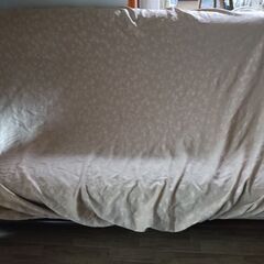 ソファ　３人掛け　合成皮の画像