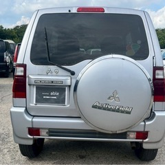【支払総額16.8万円】4WDターボお手頃軽SUVパジェロミニ 車検令和9年9月機関良好 8万キロ！上級グレード TV ETC エアコンバッチリの画像