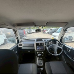 【支払総額16.8万円】4WDターボお手頃軽SUVパジェロミニ 車検令和9年9月機関良好 8万キロ！上級グレード TV ETC エアコンバッチリの画像