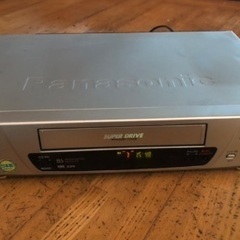 VHSビデオデッキを無料でお譲りしますの画像