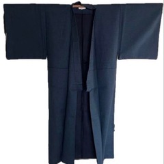 男物 大島の着物・羽織・帯セット／ニチボーウール・兵児帯の画像