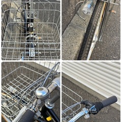 自転車 27インチ EXALTE エグザルテ 6段切替 黒 ブラック シティサイクル 札幌市白石区の画像