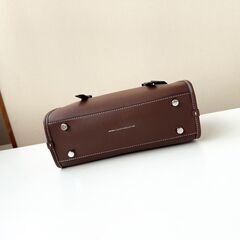 [コーチ] チョコレート色 swing zip コーディネート自在のハンドバッグ ショルダーバッグの画像