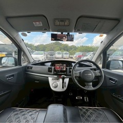 【支払総額13,8万円】ムーヴカスタムRSターボ車検令和9年9月機関良好 社外マフラー アルミ付き！フルセグTV 修復歴無し！の画像