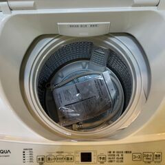 【愛品館八千代店】AQUA　アクア　2023年製　7.0㎏全自動洗濯機　AQW-S7NBKの画像