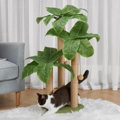 ♥️新品未使用♥️カンナ キャット爪とぎポール　ポンポンおもちゃ付き 爪研ぎ つめとぎ　猫　ねこの画像