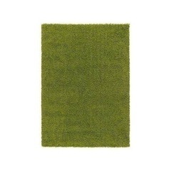 133㎝✖️195㎝ IKEA HAMPEN 緑色ラグ(7枚あります)の画像