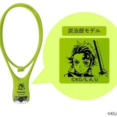 【新品未使用】パナソニック 鬼滅の刃LEDネックライト　炭治郎モデル　電池付の画像