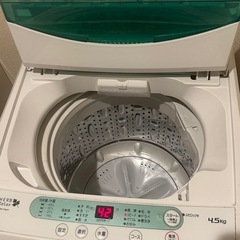 4.5kg　洗濯機の画像