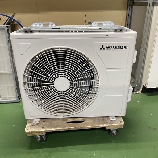 R324 ☀️ ジモティー限定価格♪ MITSUBISHI エアコン（2.2kw おもに6畳用）14年製 SRK22TR ⭐ 動作確認