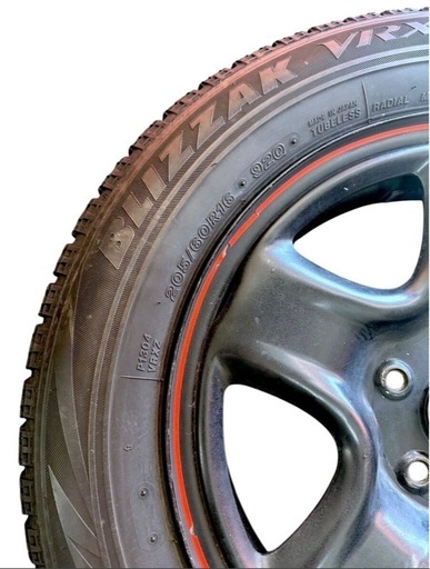 トヨタ 90系 ブリジストン BLIZZAK ノア 純正 スタッドレスタイヤ 4本セット 205/60R16