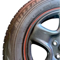 トヨタ 90系 ブリジストン BLIZZAK ノア 純正スチールホイールタイヤ 4本セット 205/60R16の画像