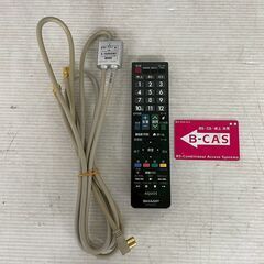 シャープ 液晶カラーテレビ LC-19K20 19インチ 2015年製 小型テレビ SHARP リモコン付 動作確認済 AQUOS 生活家電 Y2175の画像