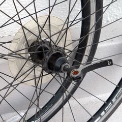 自転車ホイール 700C リムブレーキ用 OLD100/130(QR) ハブ整備済みジャンクの画像