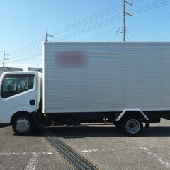 H.21(2009)年 日産 アトラス 2トンロングアルミバン5トン未満 ホワイト  オートマ　エアコン　パワステ　パワーウィンドウ　集中ドアロック　ABS　エアバック　キーレス　左電動格納ミラー　荷室シャッター式　検付き１年　17323の画像