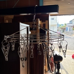 洗濯干し丸型の画像