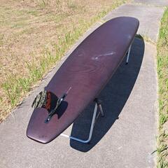 VELZY のAVISO製フルカーボン ロング サーフボードの画像