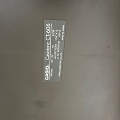 キーボード　CASIO　カシオトーンの画像
