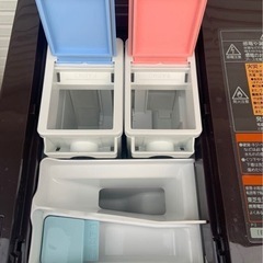 最安値💎2022年製TOSHIBAドラム式洗濯機　洗剤自動　ZBOON最上位　配達無料！の画像