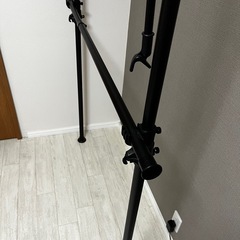 山善 突っ張り式ハンガーラックの画像