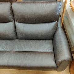 【愛品倶楽部柏店】レイコージャパン 本革ハイバック3人掛けソファ 7982革 幅180cmの画像