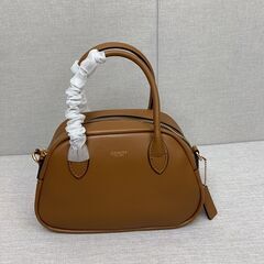 [コーチ] ブラウン bowling bag ハンドバッグ ボウリングバッグ レディース 斜めがけバッグ ショルダーバッグの画像