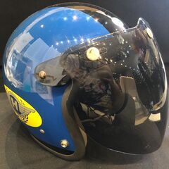★TACHIBANA タチバナ SHM GT NP1 ジェットヘルメット サイズM(57-58) 1999年6月製造 バイク ヘルメット　リサイクルショップ札幌　買取本舗　西野店の画像