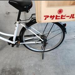 26インチ アサヒサイクル 横浜発 新品部品に多数交換の画像