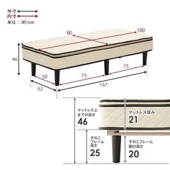 ※【急募】マットレス、すのこ、脚の画像